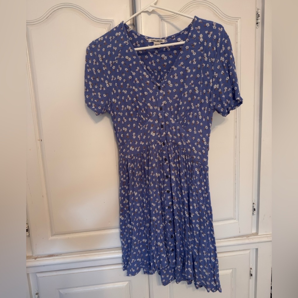 Billabong Floral Button-Up Dress